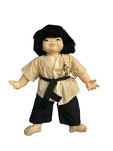 JMB Jacobsen Chopstick Karate Asian Doll Mieler Doll 13” VTG 80’S 21358 - £19.83 GBP