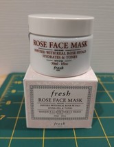 Fresh Rose Face Mask Infused w/ Real Rose Petals - Hydrates &amp; Tones - Sealed - £15.38 GBP