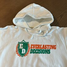Jon Lauren Apparel Everlasting Decisions Hoodie Mens Size Medium Pullover - $32.22