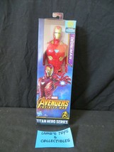 Marvel Avengers Infinity War Iron Man 12&quot; Action Figure Titan Hero Series Hasbro - £15.31 GBP