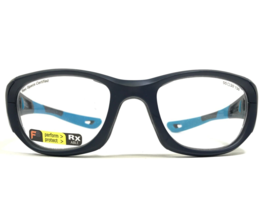 Rec Specs Athletic Goggles Frames REPLAY 636 Matte Blue Wrap 55-20-130 - £54.74 GBP