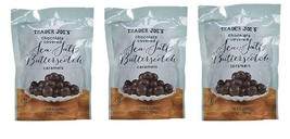 3x Trader Joe&#39;s Chocolate Covered Sea Salt Butterscotch Caramels 7oz 12/... - £19.10 GBP
