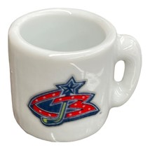 Columbus Blue Jackets NHL Vintage Franklin Mini Gumball Ceramic Hockey Mug Case - $5.74