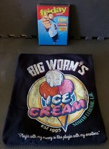 Friday 3 movie Collection And Big Worm&#39;s Ice Cream Friday TEE Shirt Men size L - £27.42 GBP