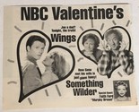 Wings Something Wilder Tv Guide Print Ad Gene Wilder Faith Ford Tim Daly... - $5.93