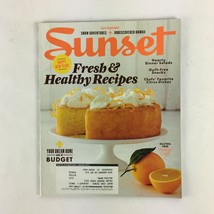 January 2015 Sunset Magazine Fresh Healthy Recipes Hearty Dinner Salads - £9.14 GBP