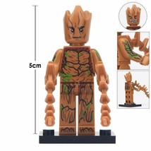 Teen Groot (Tall) Marvel Comics Infinity War Minifigure Gift Toy For Kids - $54.43 MXN