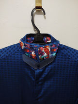 Robert Graham - Blue Long Sleeve - Men's Medium Button Down Classic Fit image 9
