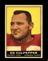 1961 TOPPS #84 ED CULPEPPER EXMT VIKINGS *X98428 - $4.41