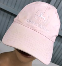 John Deere Tractor USA Pink Womens Snapback Baseball Cap Hat - $11.82