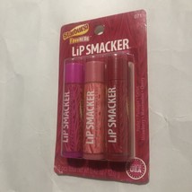 Starburst Lip Smacker Fave Reds Strawberry Watermelon Cherry 3PC Set - $23.74