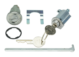 Glovebox and Trunk Lock Set For 1955-1957 Chevy Bel Air 150 and 210 Models - £27.51 GBP