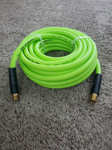 Flexzilla Heavy Duty Air Hose ID: 1/2 WP (psi) 300 A 0323 50&#39; Ft MNPT Fittings - $60.08