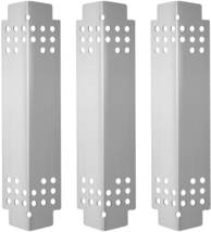 Heat Plates Stainless Steel Replacement 3-Pack 15 1/16” for Charbroil Gas Grills - £19.92 GBP