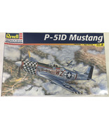 Revell Monogram 1:48 Scale  P-51D Mustang Model Plane   Sealed 1998 - $521.90 MXN