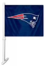 New England Patriots NFL Car Flag Window Pole Banner Auto Truck Tailgate - £11.76 GBP