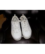 Skechers Shape Ups Shoes Size 8.5 SN 11800 White Leather Synthetic Upper - $106.08 CAD