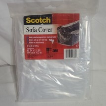 Scotch Sofa Cover - 41&quot; X 131&quot; - 1pack UP TO 8 FEET - New in Pack Dust C... - £7.85 GBP