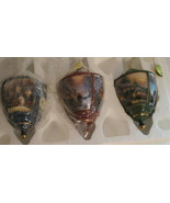 Kinkade Set 3 (See Descript) Heirloom Glass Ornaments Bradford Exchange ... - £17.64 GBP