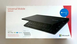 NEW Microsoft Universal Mobile Wired Keyboard for iPad iPhone Android Windows 10 - £14.96 GBP