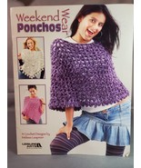 Leisure Arts Leaflet 3977 Crochet Weekend Wear Ponchos by Melissa Leapma... - £6.19 GBP