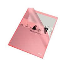 Esselte 54833/54834 Copy-safe Folder Plastic Cut Flush A4 - Red, Pack of... - $85.00