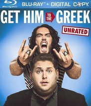 Get Him to the Greek Blu-Ray Disc Jonah Hill, Russell Brand, Elisabeth Moss - £5.39 GBP