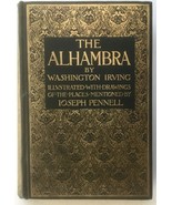 The Alhambra Washington Irving Joseph Pennell 1896 MacMillan 1st Edition - £97.73 GBP