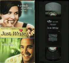 Just Write Vhs Sherilyn Fenn Jeremy Piven Bmg Video Tested - £5.53 GBP