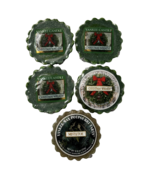 Yankee Candle Christmas Wreath Mistletoe Lot of 5 Wax Potpourri Tart Melts - $18.99