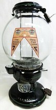 Columbus Model &quot;A&quot; Peanut Dispenser Penny Operated Circa 1940&#39;s Black  - £780.81 GBP