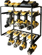 Power Tool Organizer, Drill Holder Wall Mount With 8 Slots,, Father&#39;S Day Gift. - £28.94 GBP