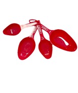 Sturdy Plastic Farberware Nesting Measuring Scoops 1, 1/2, 1/3, &amp; 1/4 Cu... - $13.89 CAD