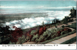 28-13 Early Morning at the Mountain House, Catskill Mountains, New York Postcard - £5.29 GBP