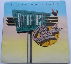 Breakfast Club 2 45 rpm Single Covers Right On Track 1987 Cvr Only MCA R... - $8.95