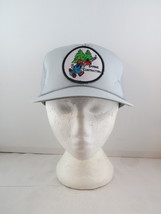 Vintage Patched Trucker Hat - Donne Contracting - Chainsaw Beaver - Snapback - £30.84 GBP
