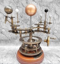 Handcrafted Solar System Orrery Antique Style Home Decor &amp; Collectible - £506.81 GBP