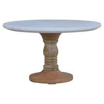Artisan Furniture Cake Stand with Marble Top - £69.91 GBP