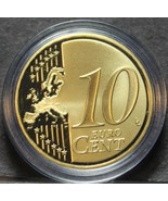 Luxembourg 10 Cents, 2008 Encapsulated Proof~RARE~2,500 Minted~Henry Rul... - £19.18 GBP