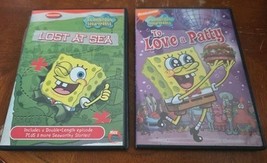 SPONGEBOB SQUAREPANTS (LOT OF 2) DVDs lost At Sea And To love A Patty  - $9.69