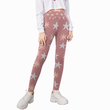 Girls Printed Leggings Mauve Stars Sizes S-4X Available! - $26.99