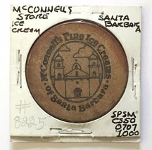 McConnell&#39;s Fine Ice Creams Santa Barbara CA Ice Cream Cone Token Califo... - $20.00