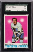 1970 Topps Paul Popiel #122 SGC 86 P1264 - $156.61 MXN