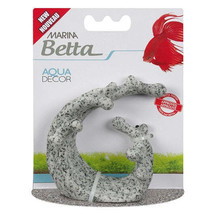 Marina Betta Aqua Decor Granite Wave: Vibrant Color Betta Tank Ornament - £4.65 GBP
