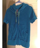 1 NIKE Zip Up Top Sweatshirt Short Sleeve Hoodie Top FREE SHIPPING - £17.97 GBP
