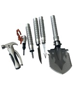 Survival Folding Shovel Ax Hanmer Outdoor Tactical Emergency Gear Campin... - $583.75 MXN