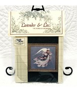 Vtg 1993 Lavender &amp; Lace Cross Stitch Chart Angel of Spring New Leavitt-... - £9.58 GBP