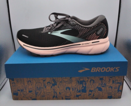 New in Box Brooks Ghost 14 Women&#39;s Running Shoes Black/Pearl/Peach  Size 7.5 B - £74.73 GBP