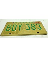 1979 Florida License Plate Vintage Tag # BDY 383 - $31.76 CAD