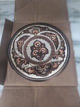 Turkish Handmade Coppered Dish 24 Cm for Wall Hanging, Decorative Plate,... - £11.67 GBP